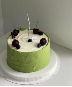 Cherry Trên Nền Xanh